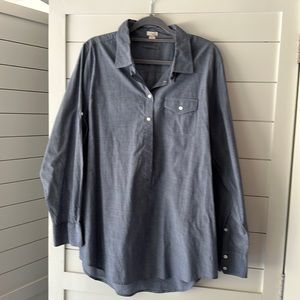 J Crew Chambray Tunic